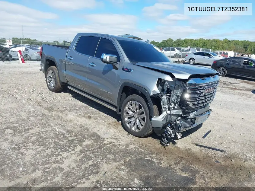 GMC SIERRA 2026, VIN 1GTUUGEL7TZ352381