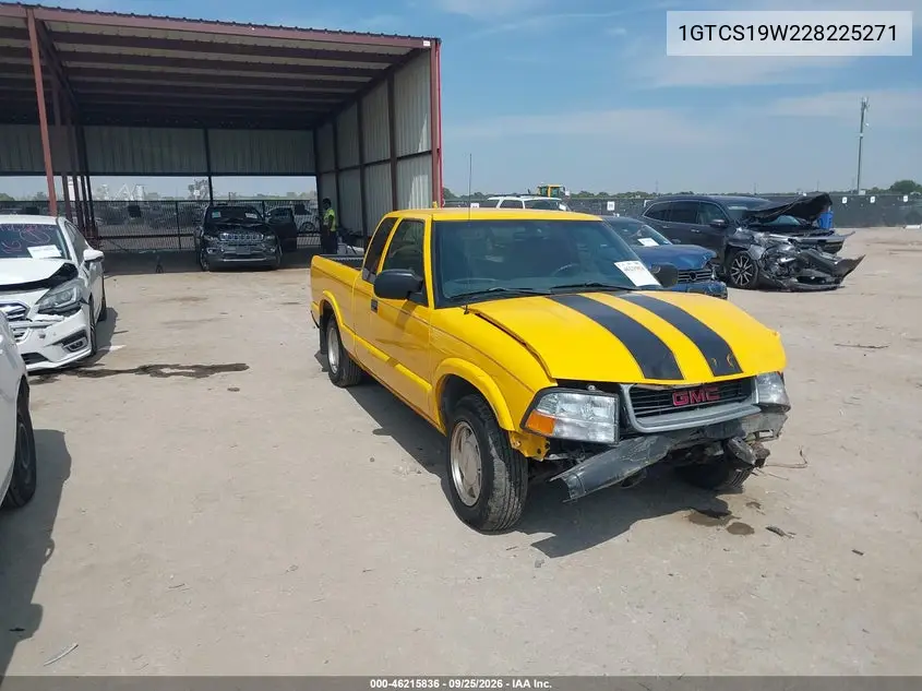GMC SONOMA 2002, VIN 1GTCS19W228225271