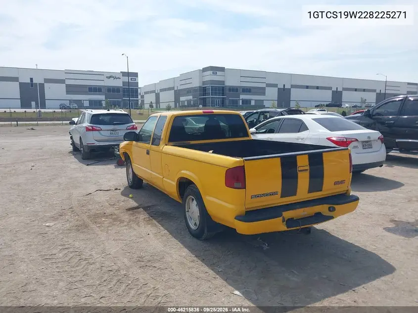 2002 GMC SONOMA VIN 1GTCS19W228225271 — фото 3