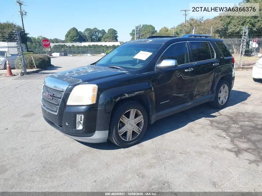 2010 GMC TERRAIN VIN 2CTALHEW3A6366376 — фото 2