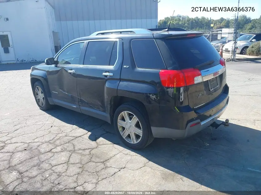 2010 GMC TERRAIN VIN 2CTALHEW3A6366376 — фото 3