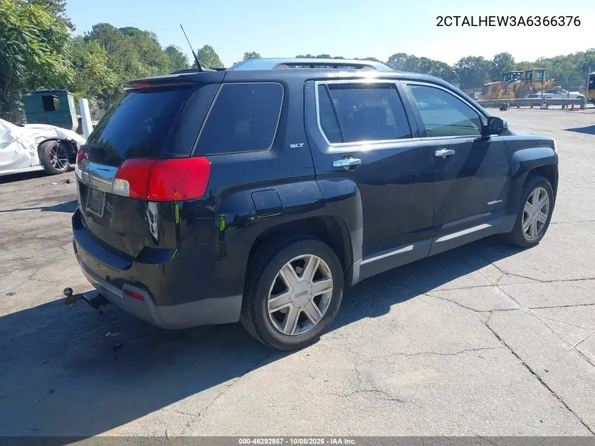 2010 GMC TERRAIN VIN 2CTALHEW3A6366376 — фото 4