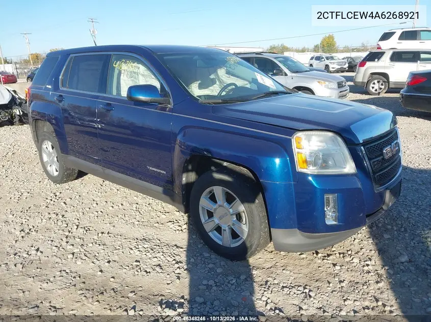 GMC TERRAIN 2010, VIN 2CTFLCEW4A6268921