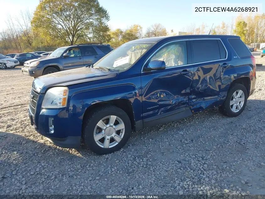 2010 GMC TERRAIN VIN 2CTFLCEW4A6268921 — фото 2