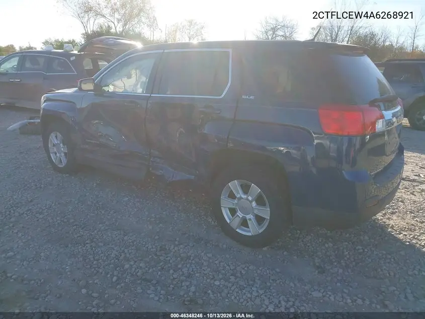 2010 GMC TERRAIN VIN 2CTFLCEW4A6268921 — фото 3