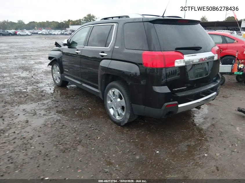 2011 GMC TERRAIN VIN 2CTFLWE50B6278436 — фото 3