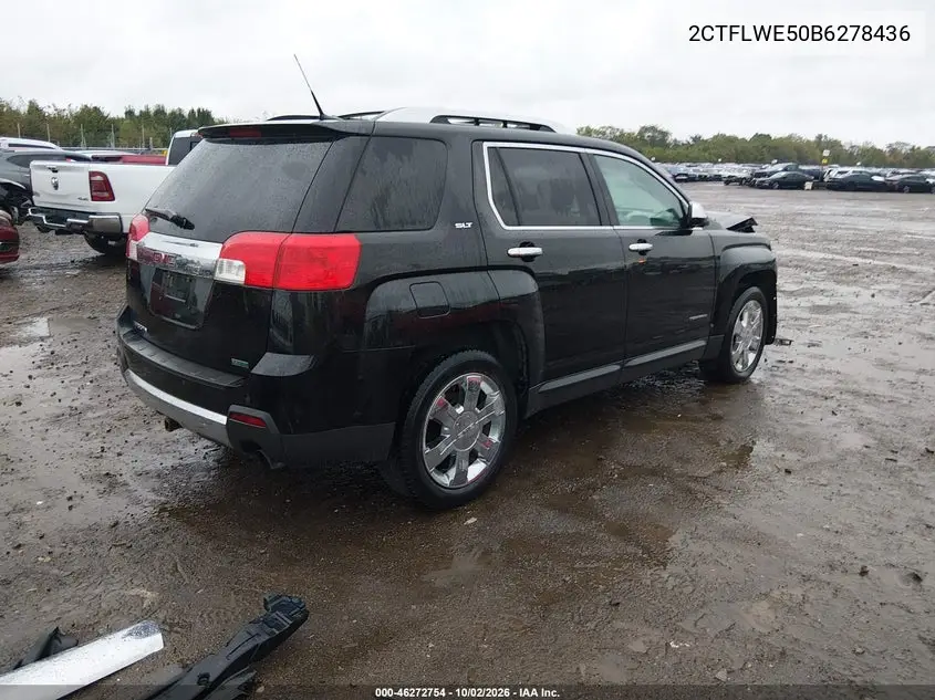 2011 GMC TERRAIN VIN 2CTFLWE50B6278436 — фото 4