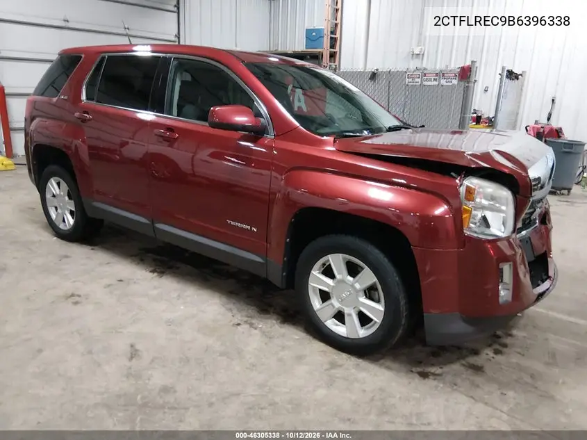 GMC TERRAIN 2011, VIN 2CTFLREC9B6396338