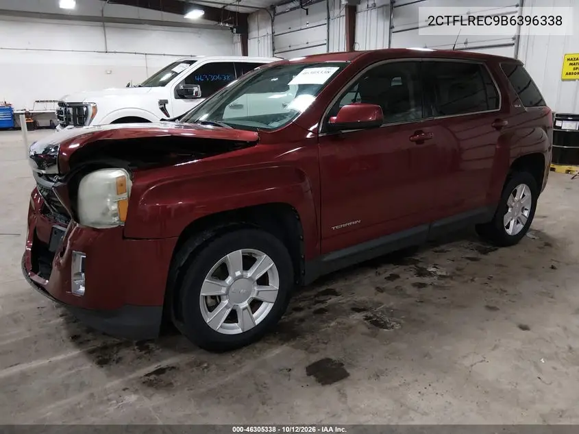 2011 GMC TERRAIN VIN 2CTFLREC9B6396338 — фото 2