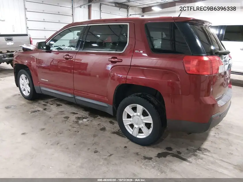 2011 GMC TERRAIN VIN 2CTFLREC9B6396338 — фото 3