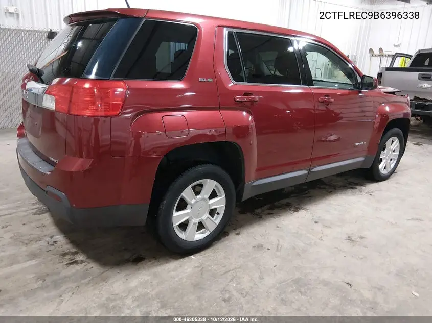 2011 GMC TERRAIN VIN 2CTFLREC9B6396338 — фото 4