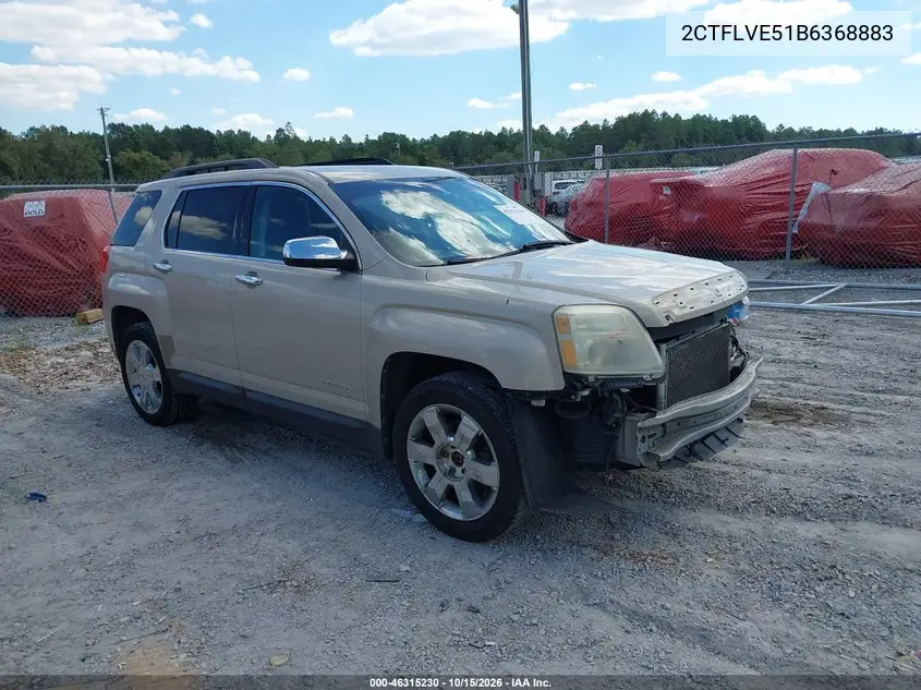 GMC TERRAIN 2011, VIN 2CTFLVE51B6368883