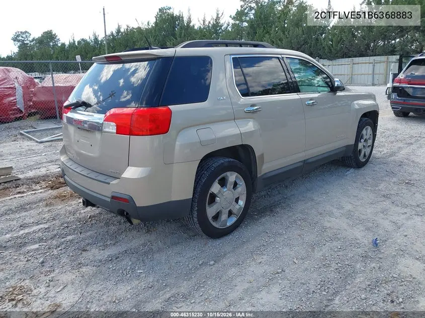 2011 GMC TERRAIN VIN 2CTFLVE51B6368883 — фото 4