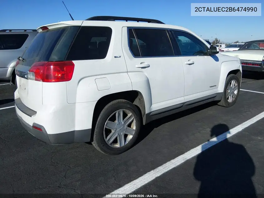 2011 GMC TERRAIN VIN 2CTALUEC2B6474990 — фото 4