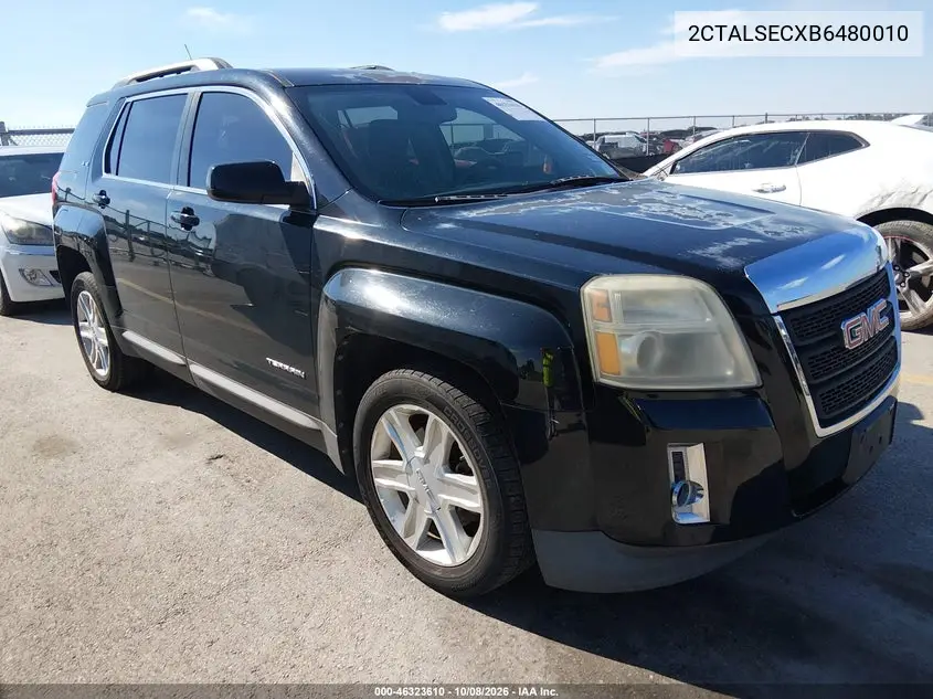GMC TERRAIN 2011, VIN 2CTALSECXB6480010