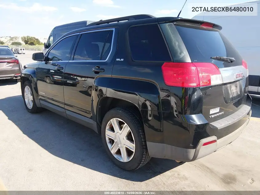 2011 GMC TERRAIN VIN 2CTALSECXB6480010 — фото 3
