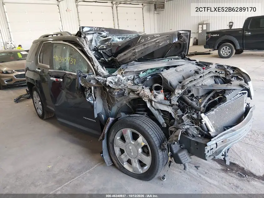 GMC TERRAIN 2011, VIN 2CTFLXE52B6289170