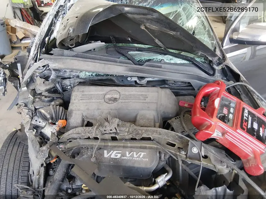 2011 GMC TERRAIN VIN 2CTFLXE52B6289170 — фото 10