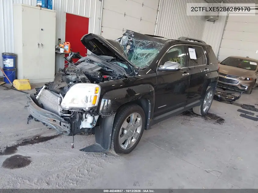 2011 GMC TERRAIN VIN 2CTFLXE52B6289170 — фото 2