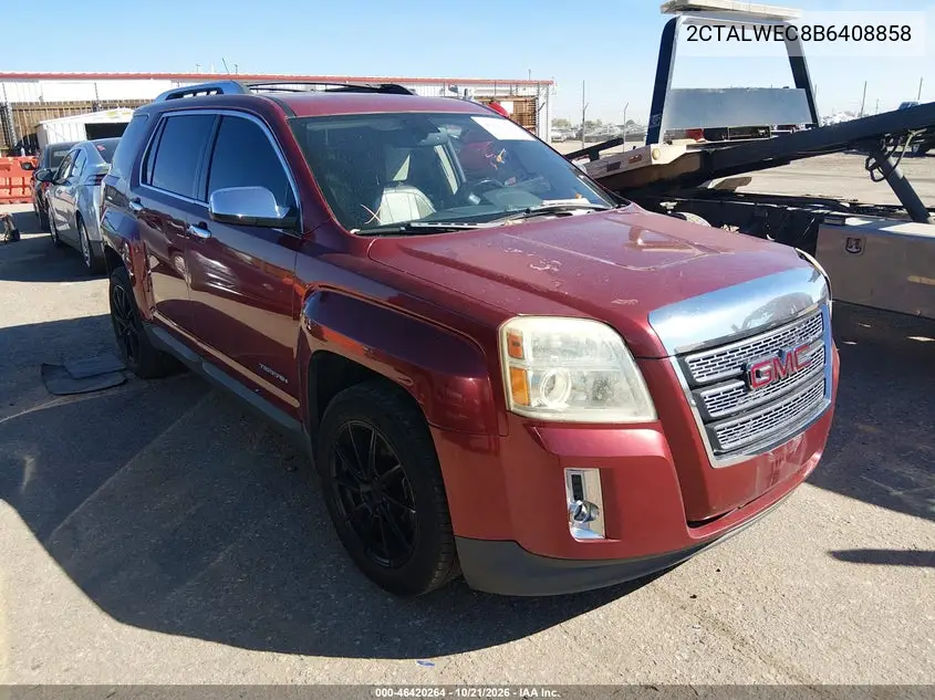 GMC TERRAIN 2011, VIN 2CTALWEC8B6408858