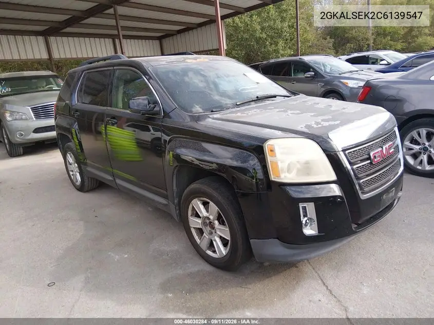 GMC TERRAIN 2012, VIN 2GKALSEK2C6139547