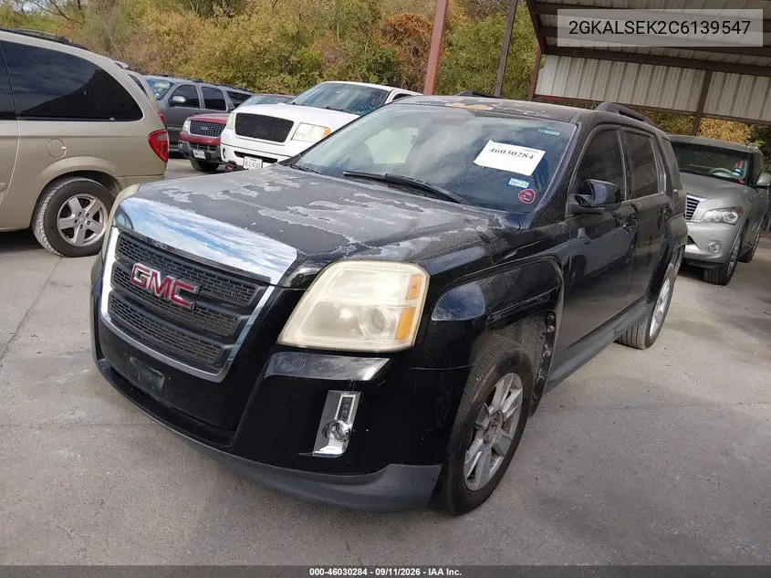 2012 GMC TERRAIN VIN 2GKALSEK2C6139547 — фото 2
