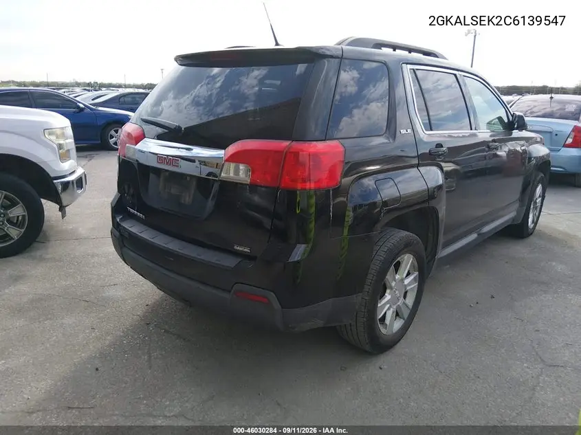 2012 GMC TERRAIN VIN 2GKALSEK2C6139547 — фото 4
