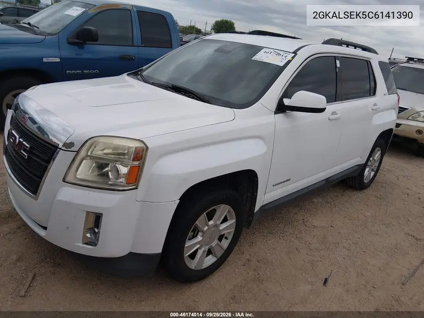 2012 GMC TERRAIN VIN 2GKALSEK5C6141390 — фото 2