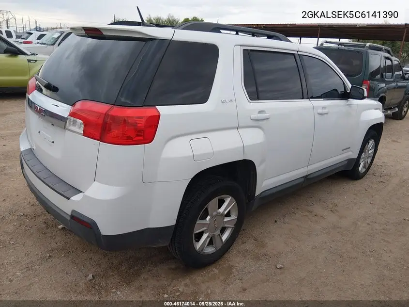 2012 GMC TERRAIN VIN 2GKALSEK5C6141390 — фото 4