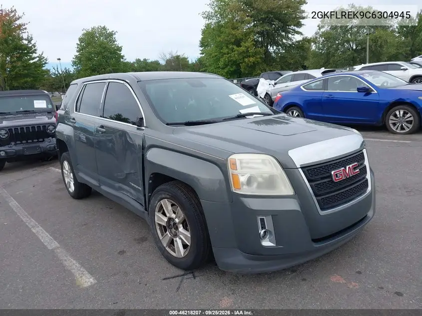 GMC TERRAIN 2012, VIN 2GKFLREK9C6304945
