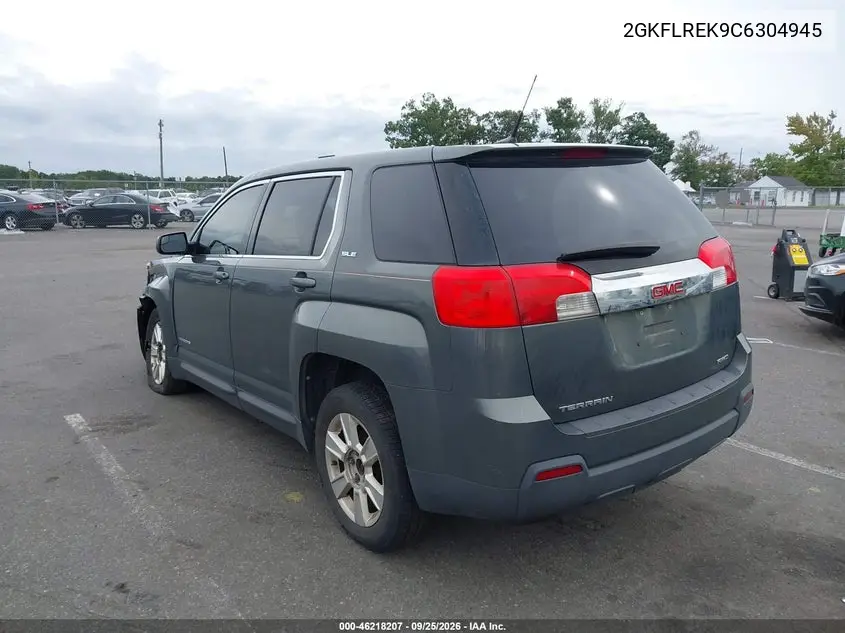 2012 GMC TERRAIN VIN 2GKFLREK9C6304945 — фото 3