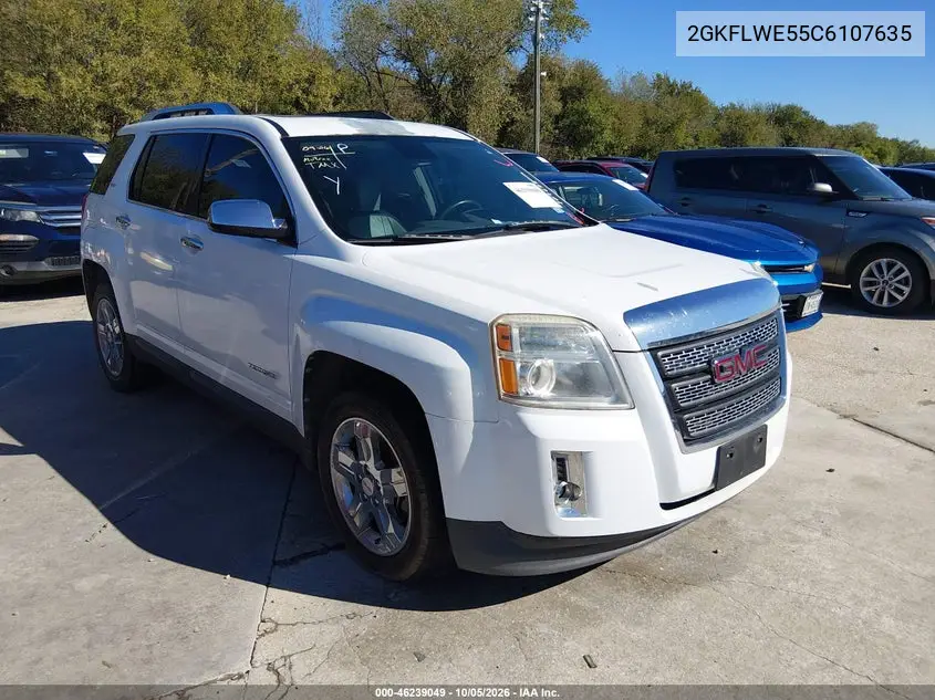 GMC TERRAIN 2012, VIN 2GKFLWE55C6107635