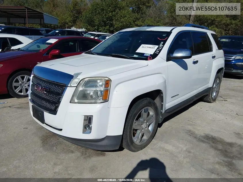 2012 GMC TERRAIN VIN 2GKFLWE55C6107635 — фото 2