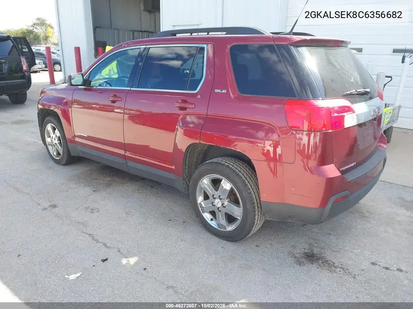 2012 GMC TERRAIN VIN 2GKALSEK8C6356682 — фото 3