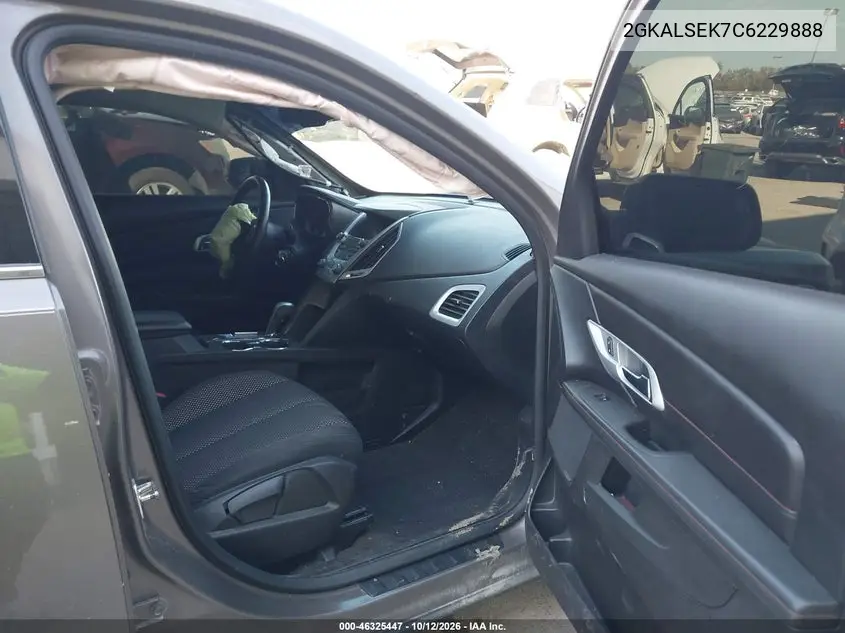 2012 GMC TERRAIN VIN 2GKALSEK7C6229888 — фото 5