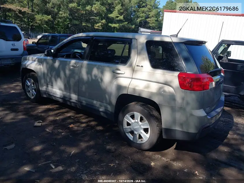 2012 GMC TERRAIN VIN 2GKALMEK2C6179686 — фото 3