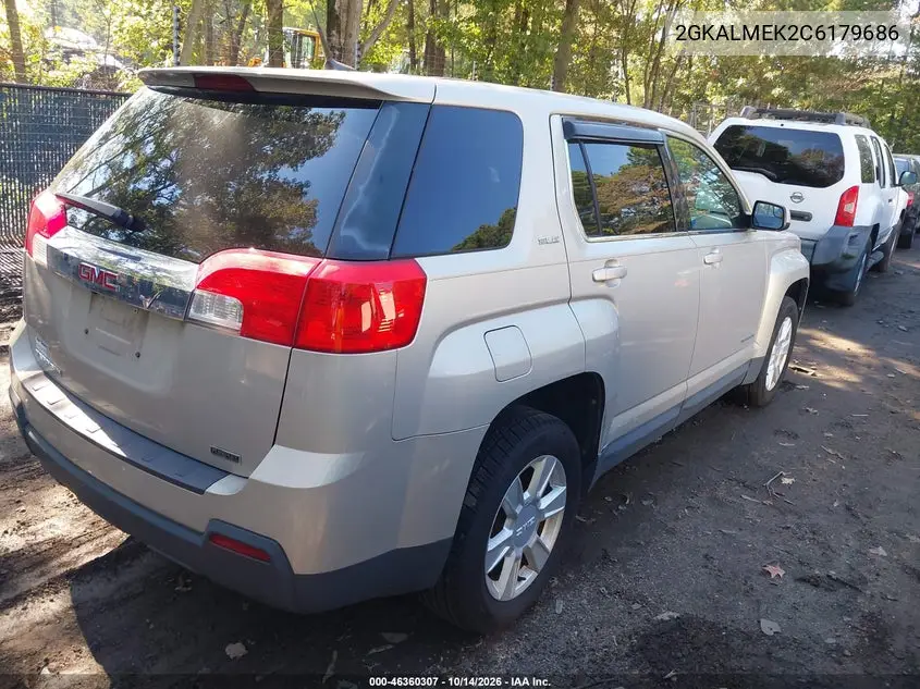 2012 GMC TERRAIN VIN 2GKALMEK2C6179686 — фото 4