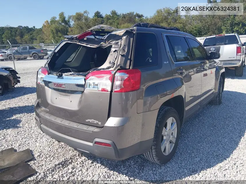 2012 GMC TERRAIN VIN 2GKALSEKXC6324381 — фото 4