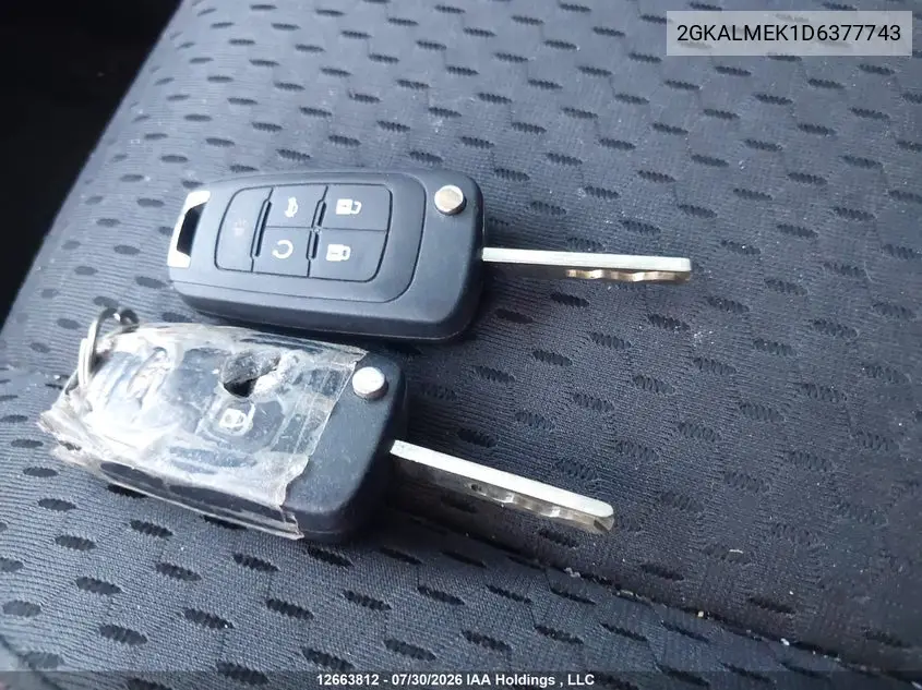 2013 GMC TERRAIN VIN 2GKALMEK1D6377743 — фото 11