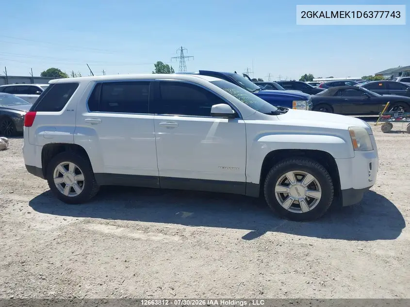 2013 GMC TERRAIN VIN 2GKALMEK1D6377743 — фото 13