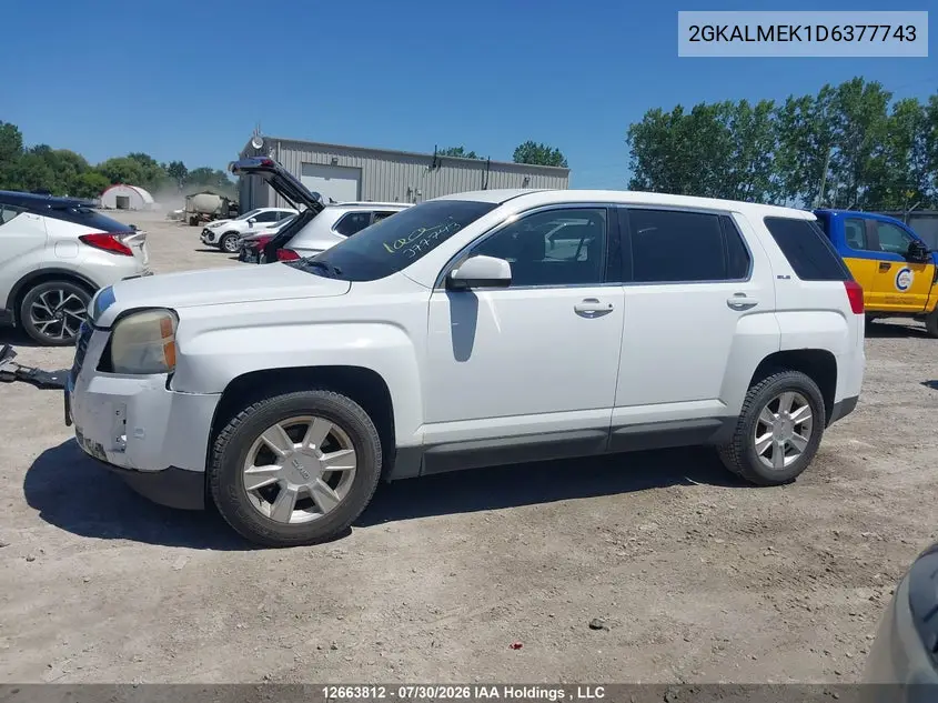 2013 GMC TERRAIN VIN 2GKALMEK1D6377743 — фото 14