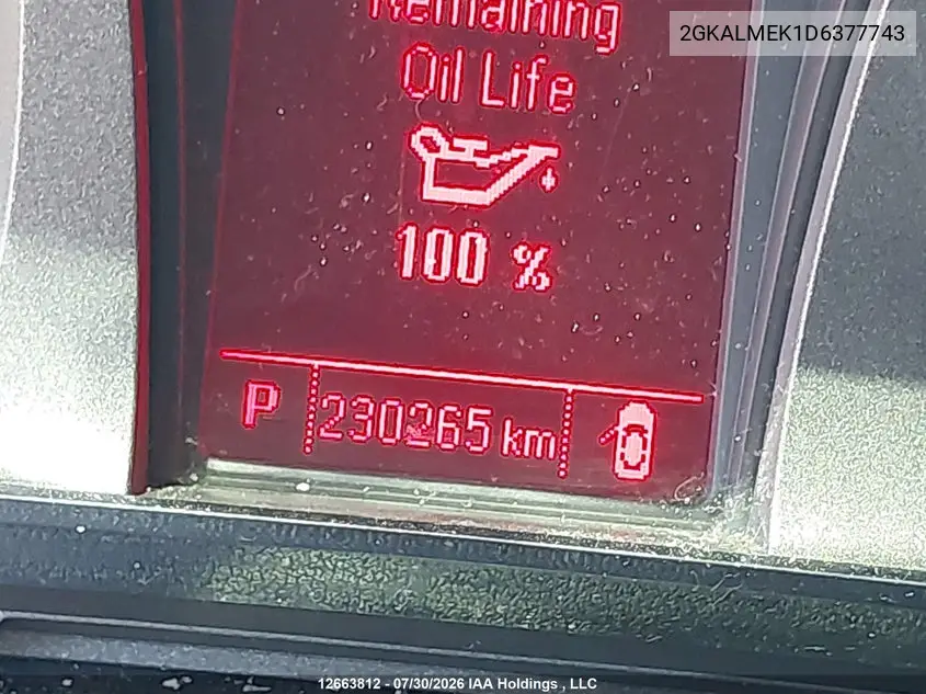 2013 GMC TERRAIN VIN 2GKALMEK1D6377743 — фото 15
