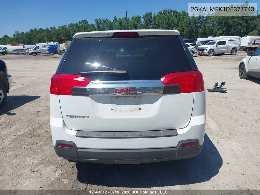 2013 GMC TERRAIN VIN 2GKALMEK1D6377743 — фото 16