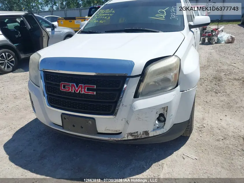 2013 GMC TERRAIN VIN 2GKALMEK1D6377743 — фото 6