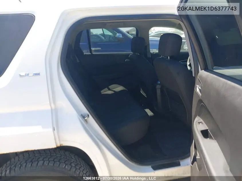 2013 GMC TERRAIN VIN 2GKALMEK1D6377743 — фото 8