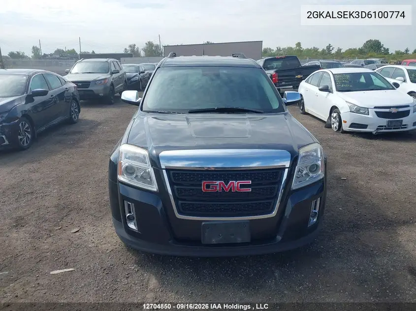 2013 GMC TERRAIN VIN 2GKALSEK3D6100774 — фото 12