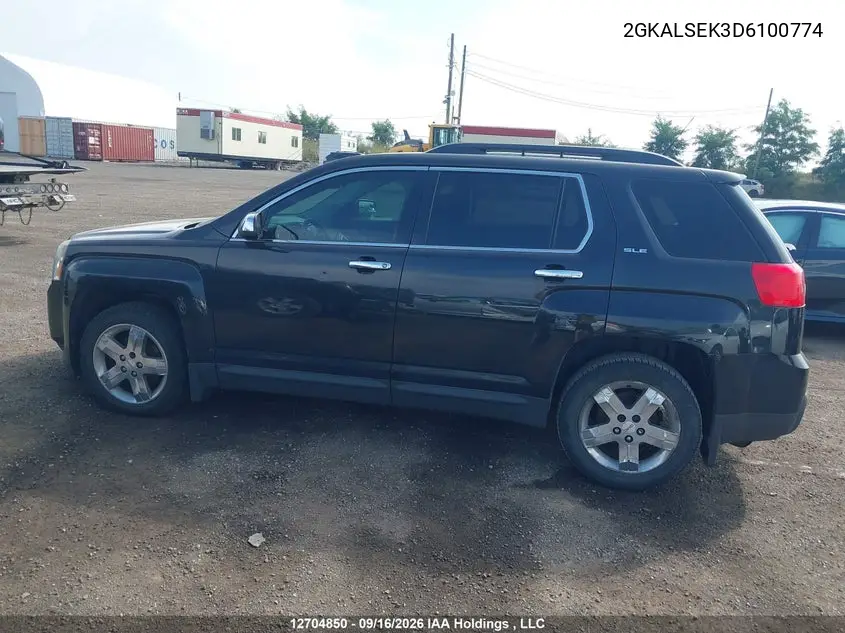 2013 GMC TERRAIN VIN 2GKALSEK3D6100774 — фото 14