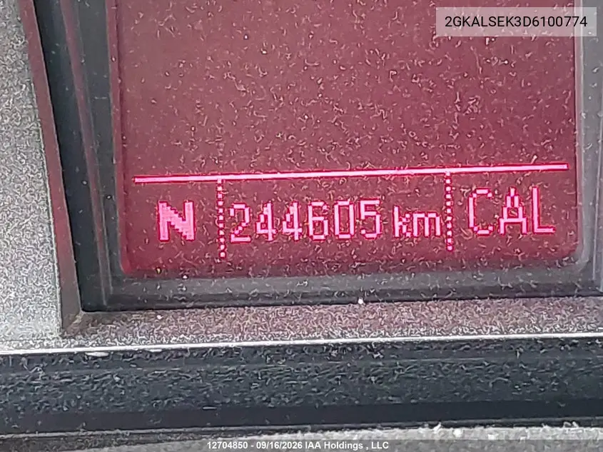 2013 GMC TERRAIN VIN 2GKALSEK3D6100774 — фото 15