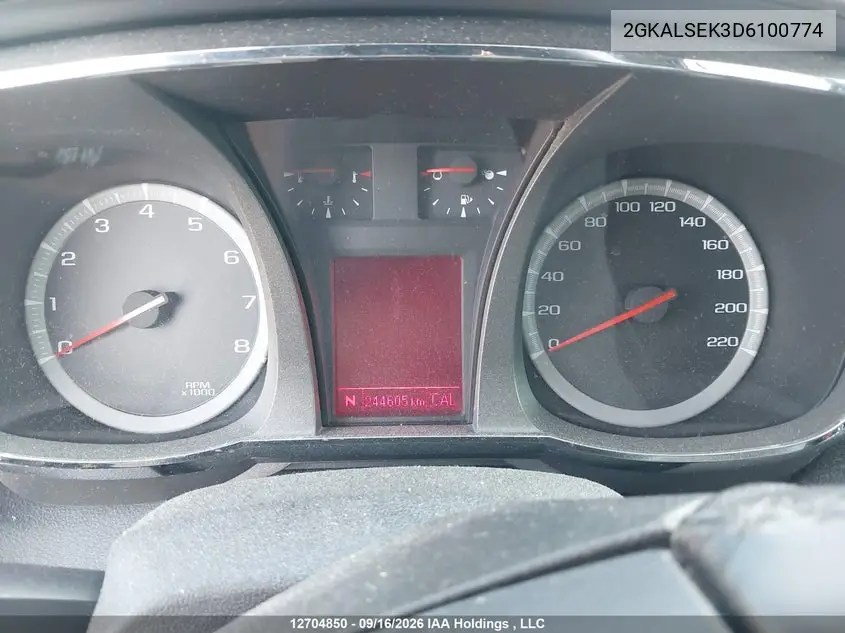 2013 GMC TERRAIN VIN 2GKALSEK3D6100774 — фото 7