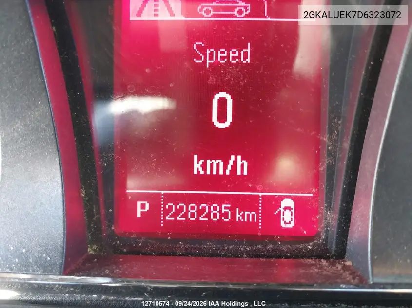 2013 GMC TERRAIN VIN 2GKALUEK7D6323072 — фото 15